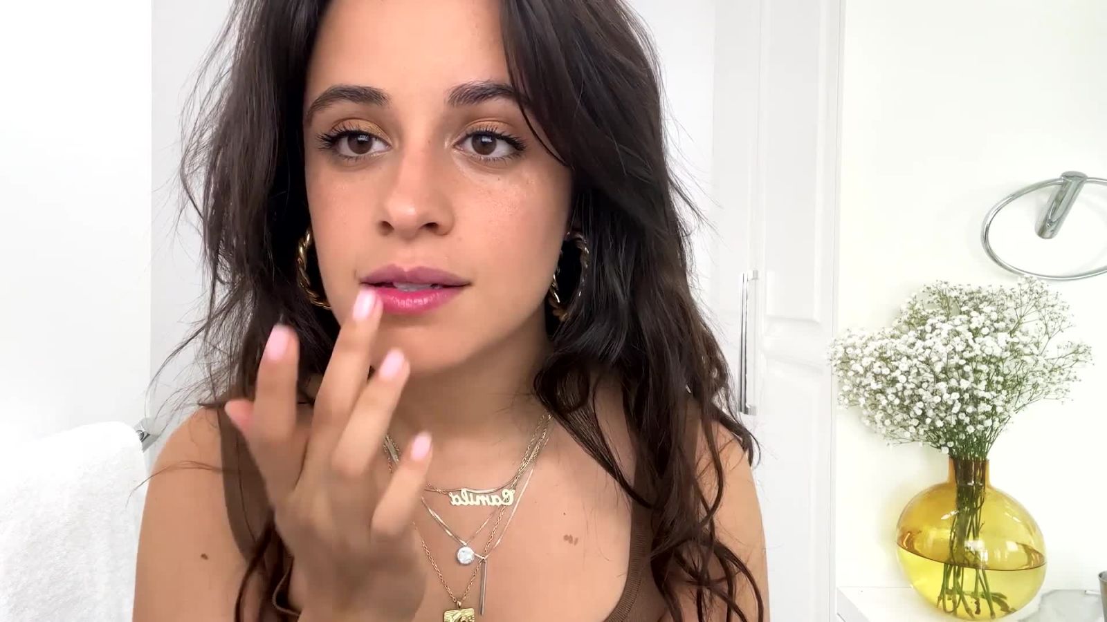 Camila Cabello
s Guide to Overcoming Acne and Feel-Good Makeup