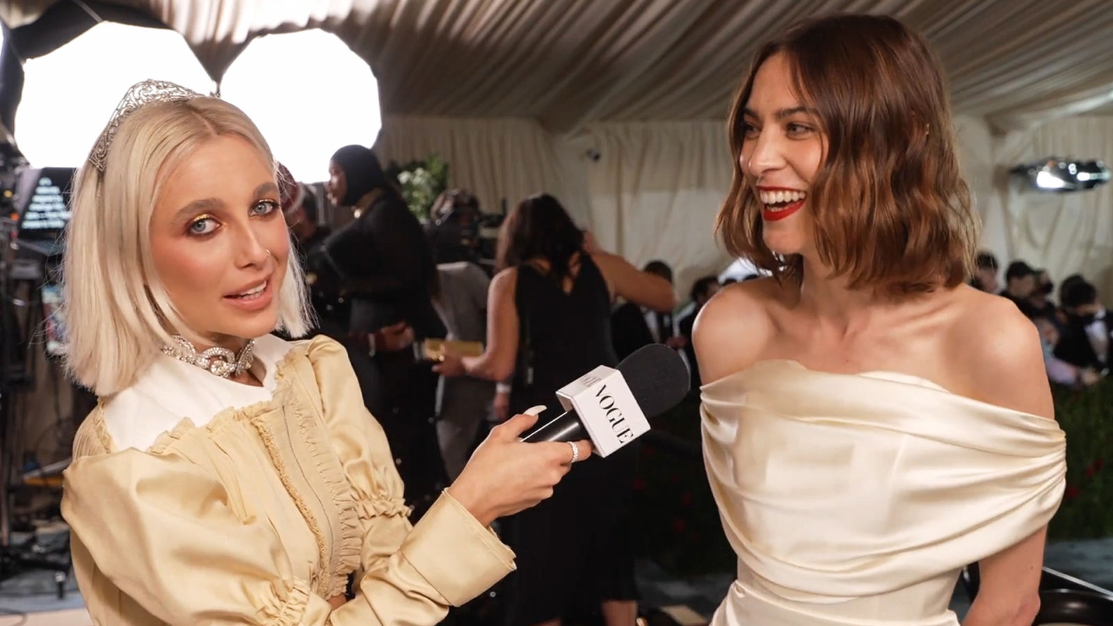 Alexa Chung Asks Emma to Rank Her Favorite Met Looks