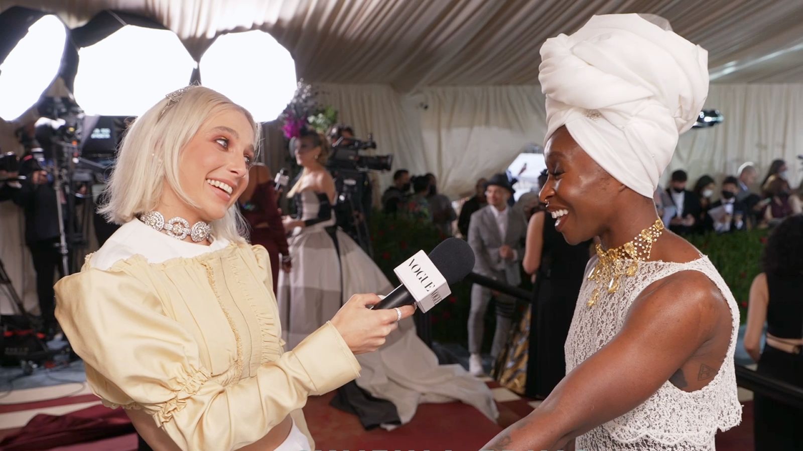 Cynthia Erivo on Her 19th-Century Inspired Headscarf