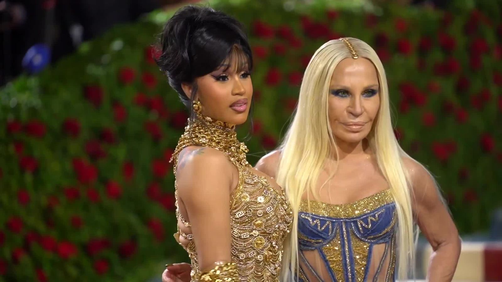 Cardi B Showed Up to the Met Gala in a Versace Look—and Versace Car!