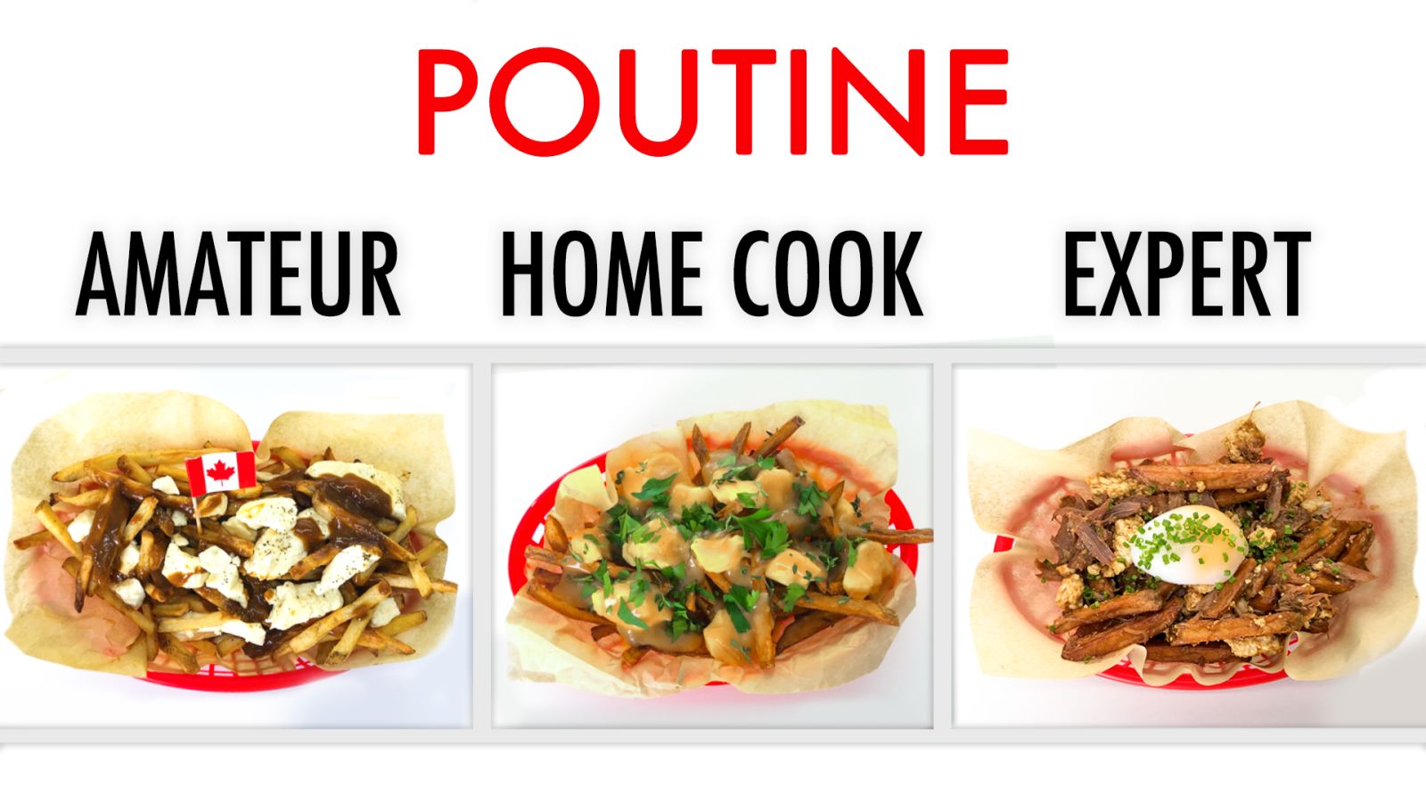 4 Levels of Poutine: Amateur to Food Scientist