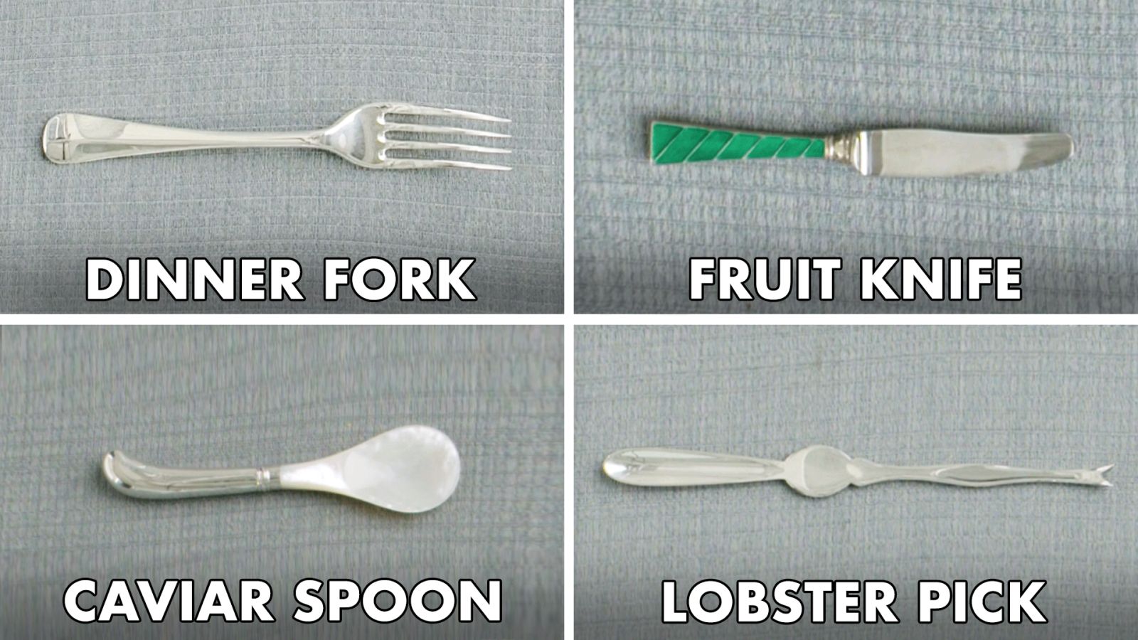 How To Use Every Utensil