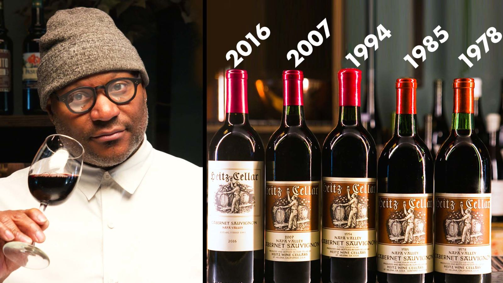 Sommelier Tastes the Same Wine at 5 Ages (1978-2016)