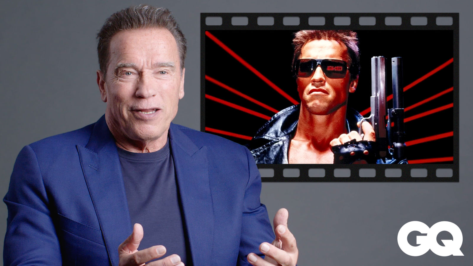 阿諾史瓦辛格回顧《魔鬼終結者》等電影，重現洗腦經典台詞！ Arnold Schwarzenegger Breaks Down Iconic Characters｜明星的經典角色｜GQ Taiwan