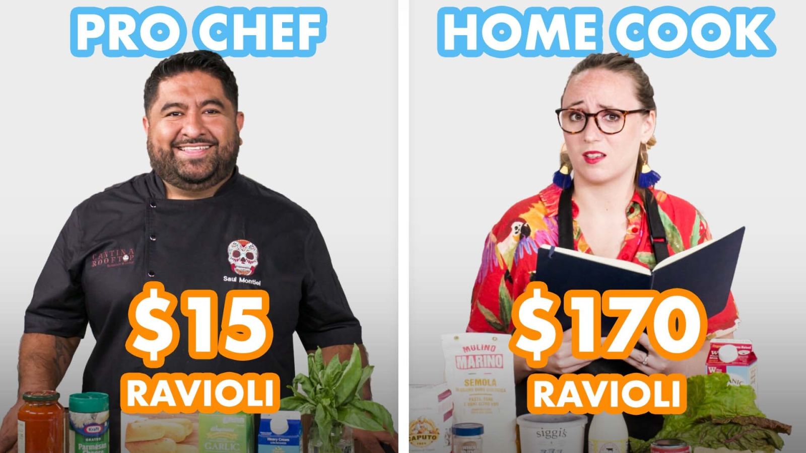 $170 vs $15 Ravioli: Pro Chef & Home Cook Swap Ingredients