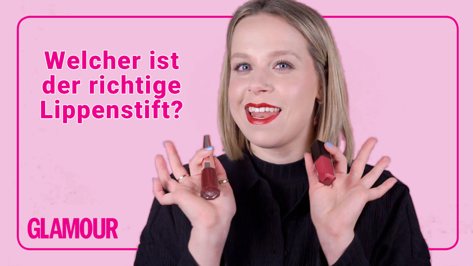 Lippenstift ‒  Farbe, Textur und Finish im Check | Beauty Basics Bootcamp #9 | GLAMOUR Germany