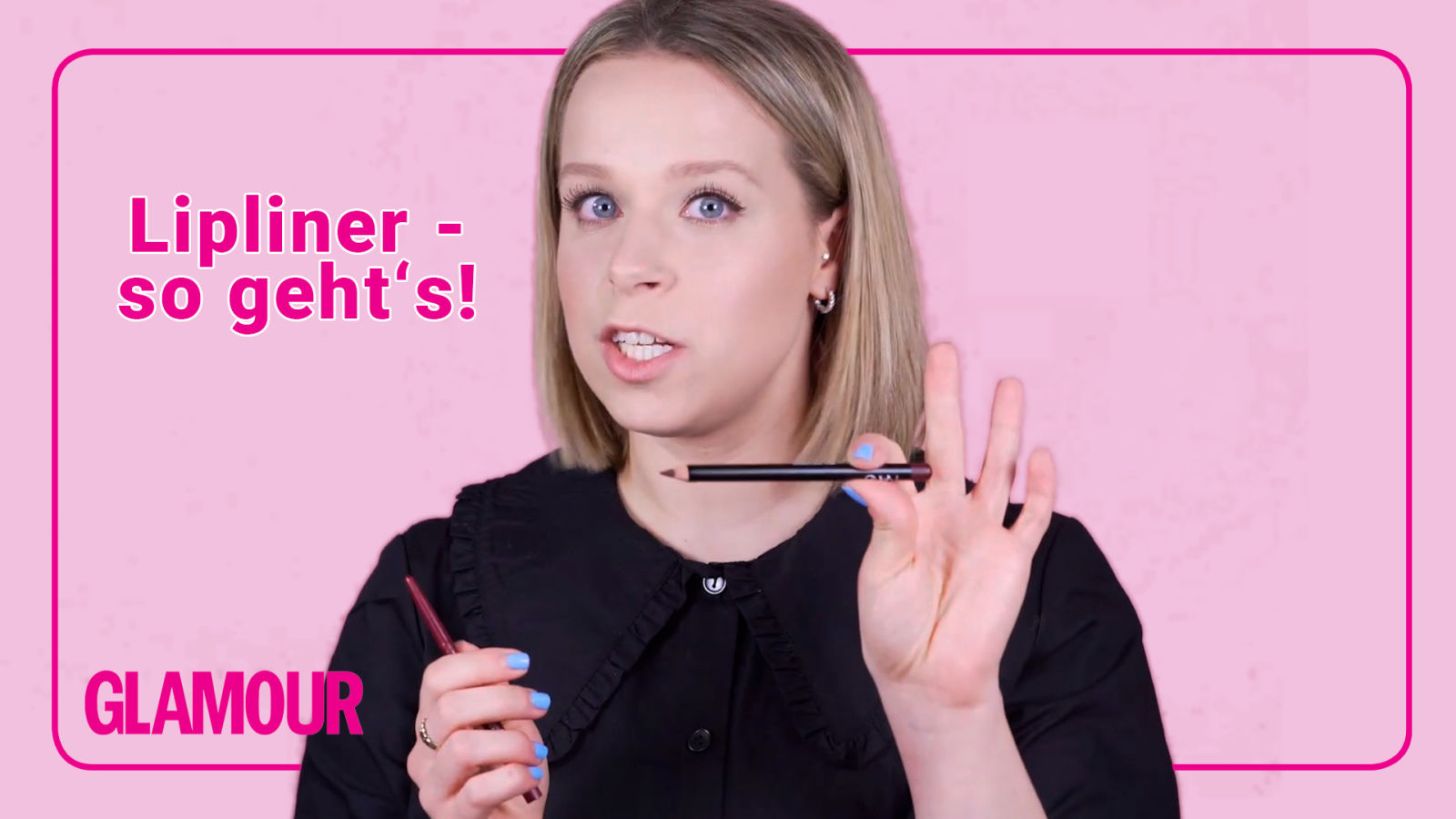 Lipliner ‒ längerer Halt, schönere Farbe, bessere Form | Beauty Basics Bootcamp #10 | GLAMOUR Germany