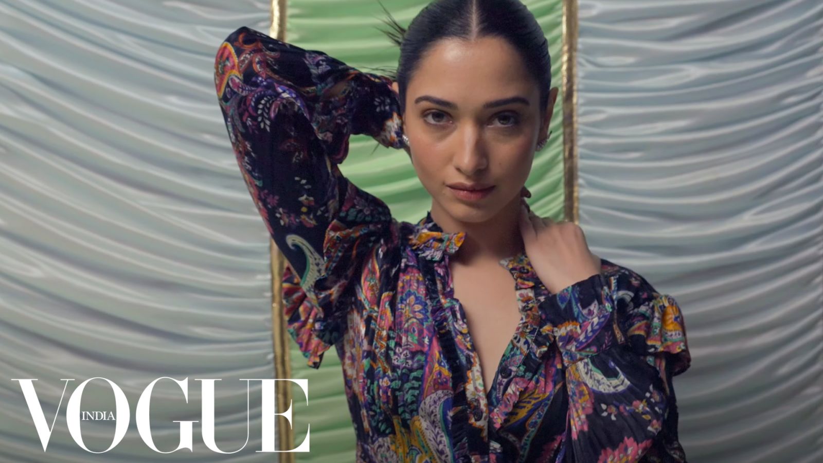 Inside Tamannaah Bhatia's Cover Shoot for Vogue India