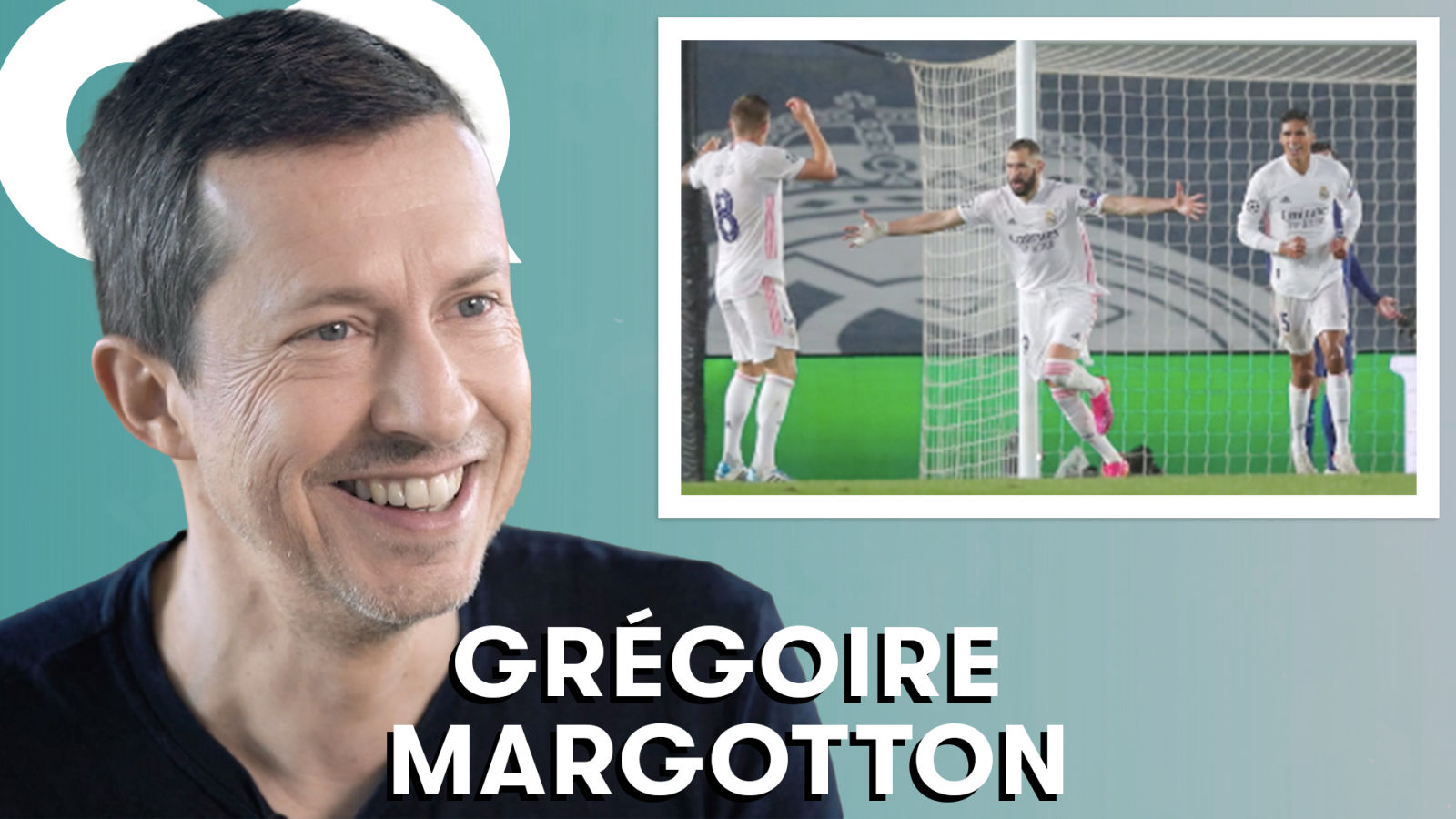 Grégoire Margotton revient sur les carrières de légendes du foot (Benzema, Zidane, Platini...)