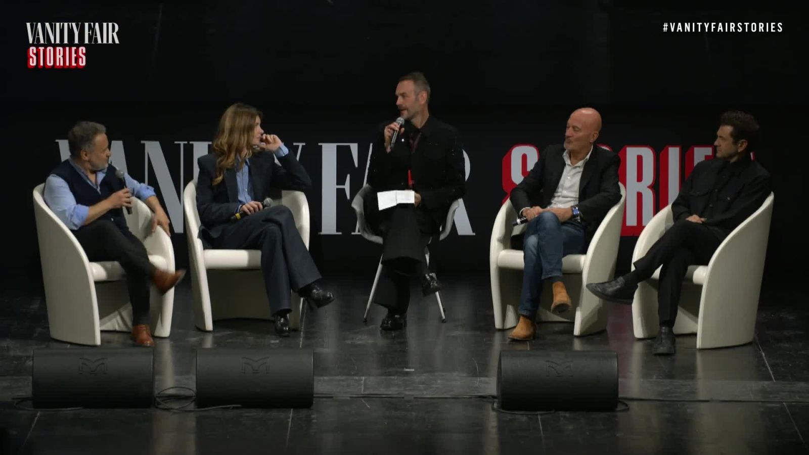 Vanity Fair Stories, il talk di Claudio Bisio, Paolo Costella, Vinicio Marchioni e Vittoria Puccini 