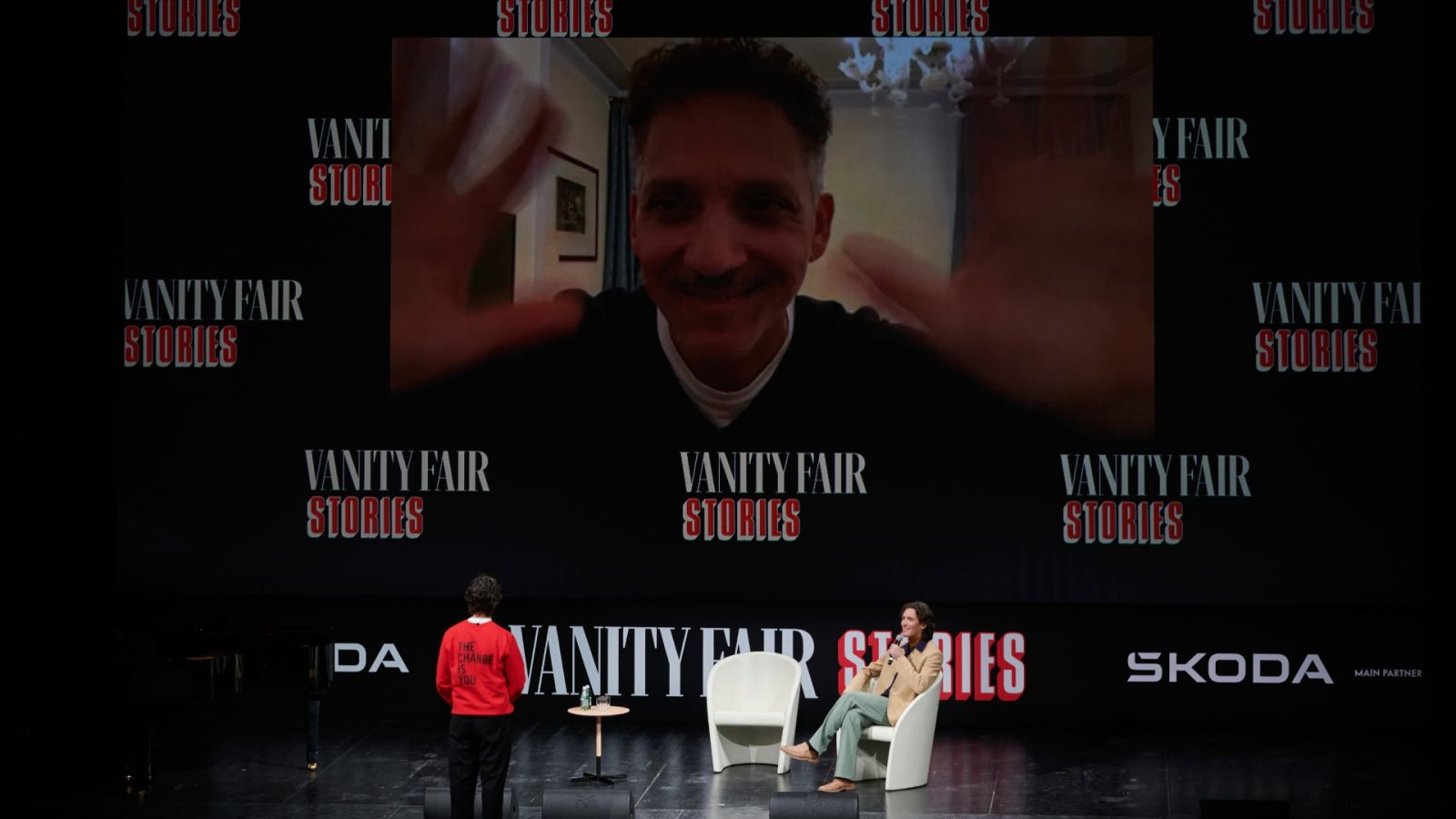 Vanity Fair Stories 2022, il talk di Beppe Fiorello e Giovanni Caccamo