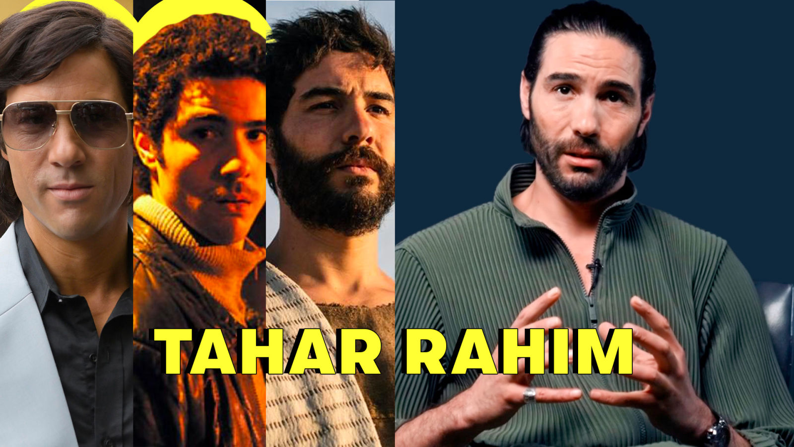 Tahar Rahim revient sur sa carrière (Le Serpent, Désigné coupable, Un Prophète…)