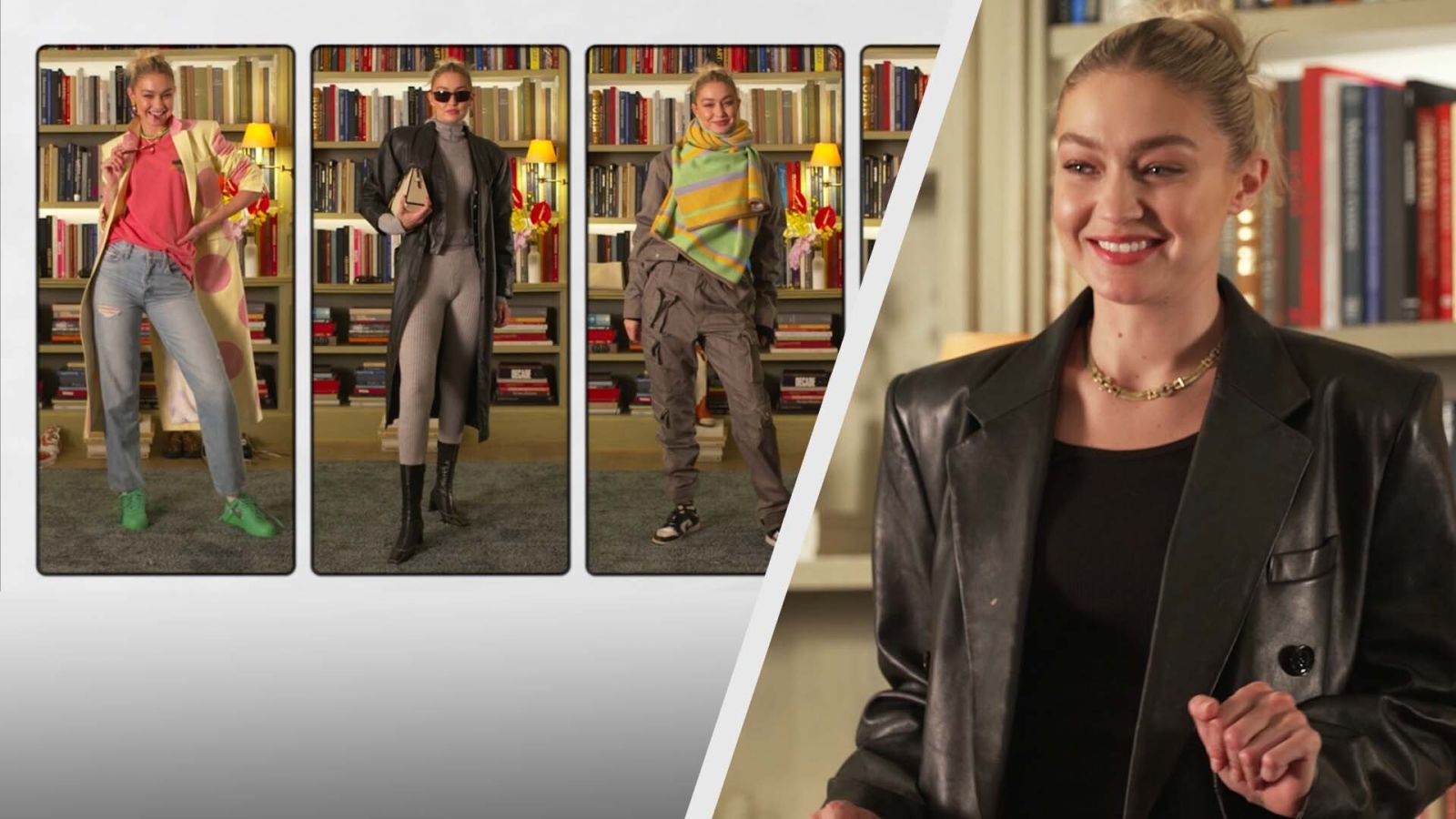 How to Make Your Wardrobe Cozy and Presentable, According to Gigi Hadid