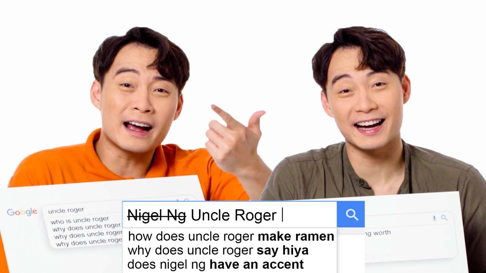 Nigel Ng & Uncle Roger Answer the Web's Most Searched Questions