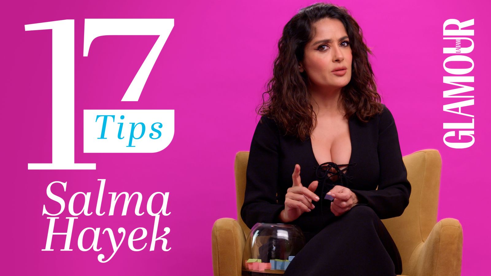Salma Hayek enamora a cualquiera con sus 17 tips