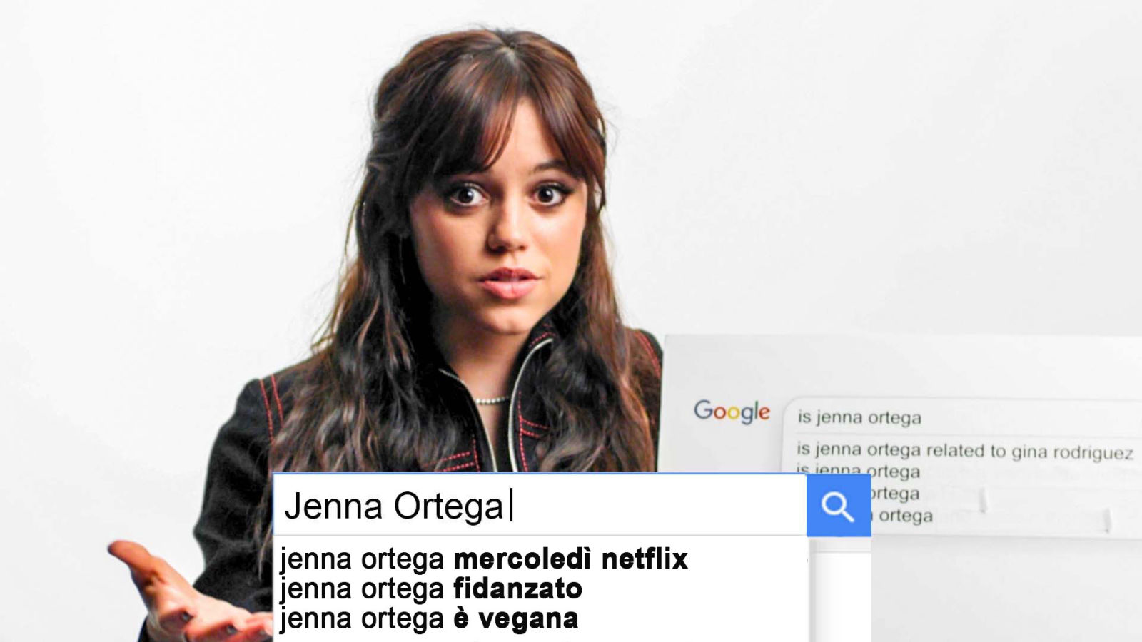 Jenna Ortega risponde alle domande del web