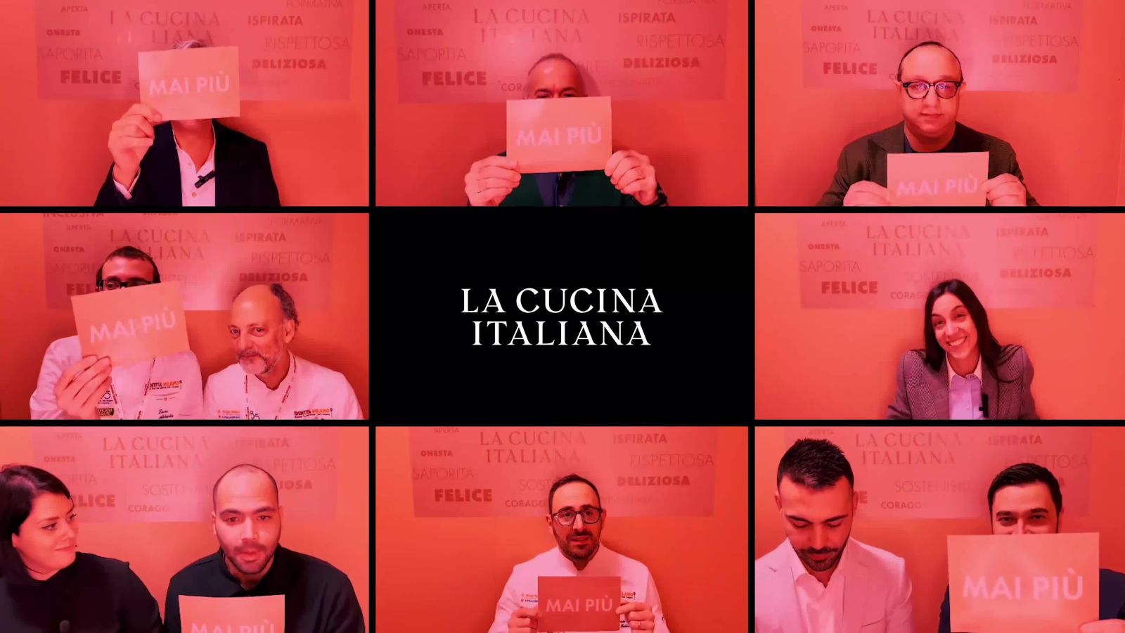 Mai Più video / La Cucina Italiana