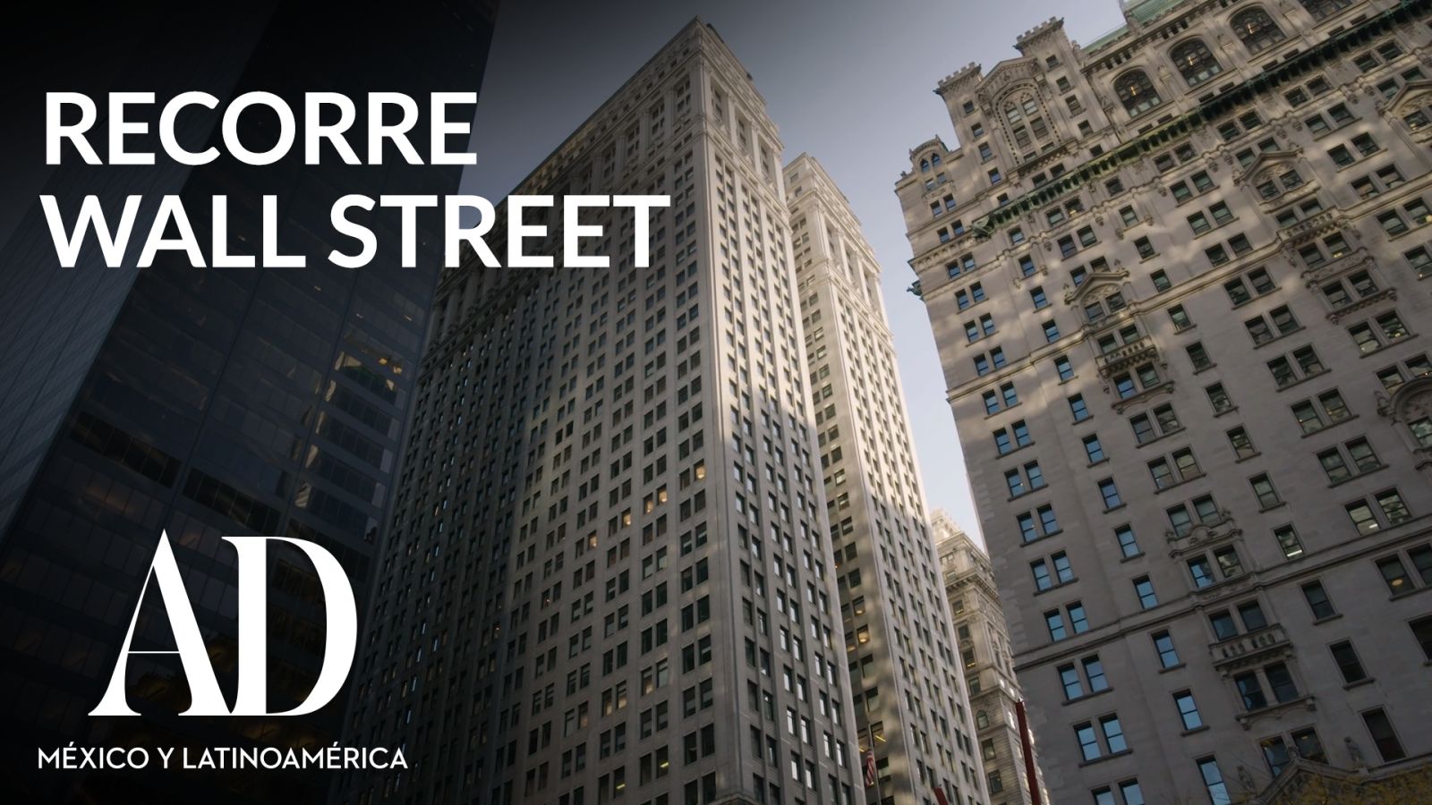 Recorre Wall Street mientras eres testigo de su fascinante arquitectura