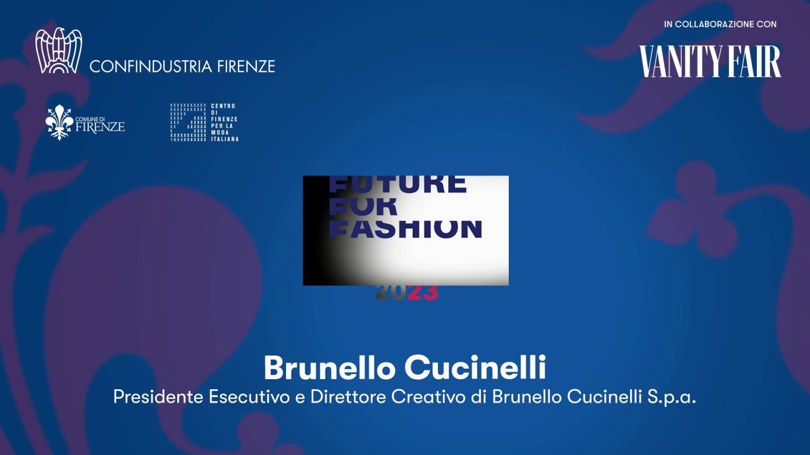 Future for Fashion 2023 - Brunello Cucinelli