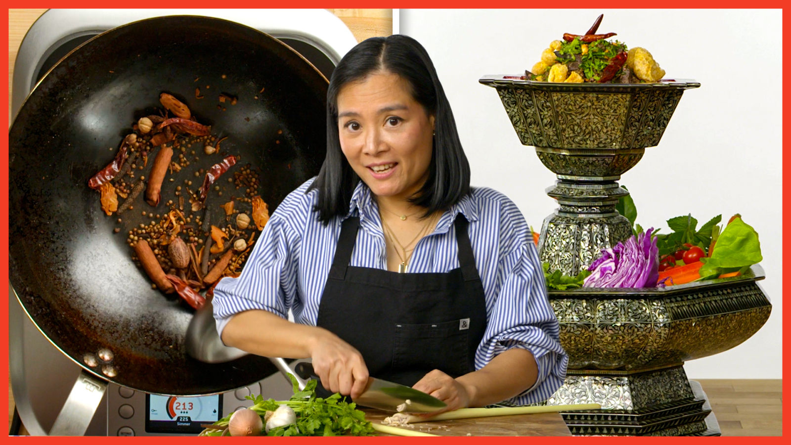 How A Thai Chef Makes Northern-Style Laab & Sticky Rice