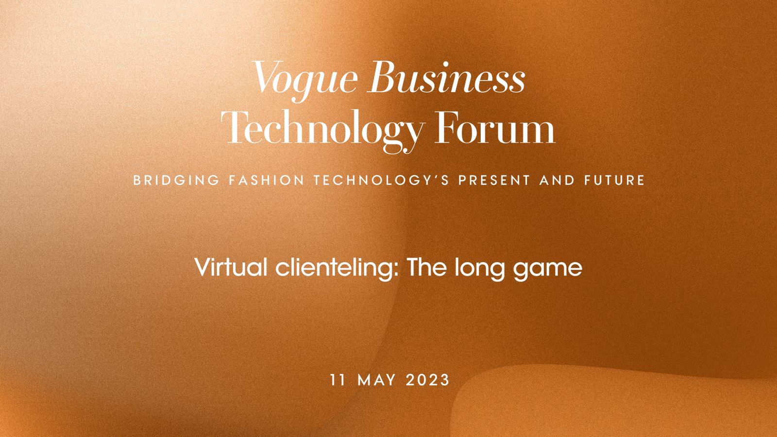 Virtual clienteling: The long game