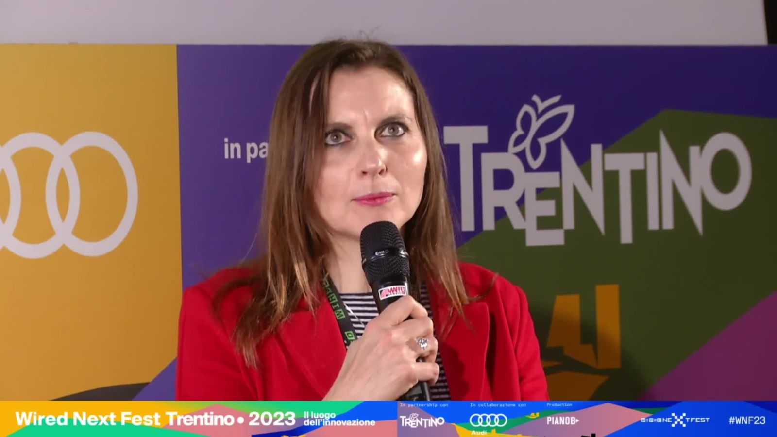 Francesca Cagnacci al Wired Next Fest 2023 Trentino: "Gli animali e tutti gli esseri viventi definiscono intorno a loro una determinata nicchia"