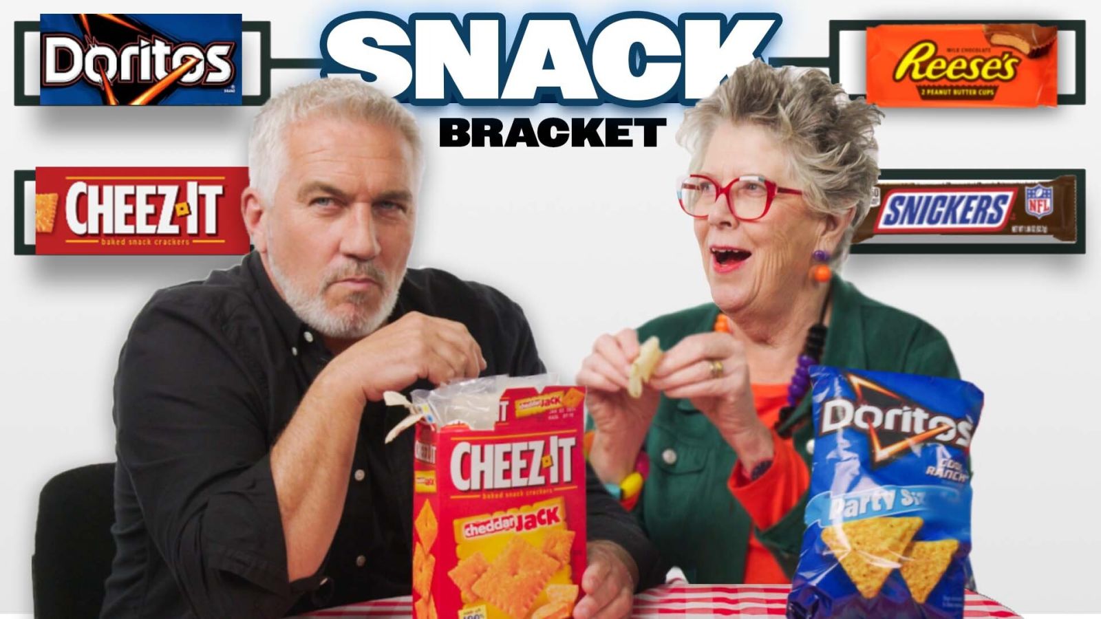 Paul Hollywood & Prue Leith Pick The Best Snack In America