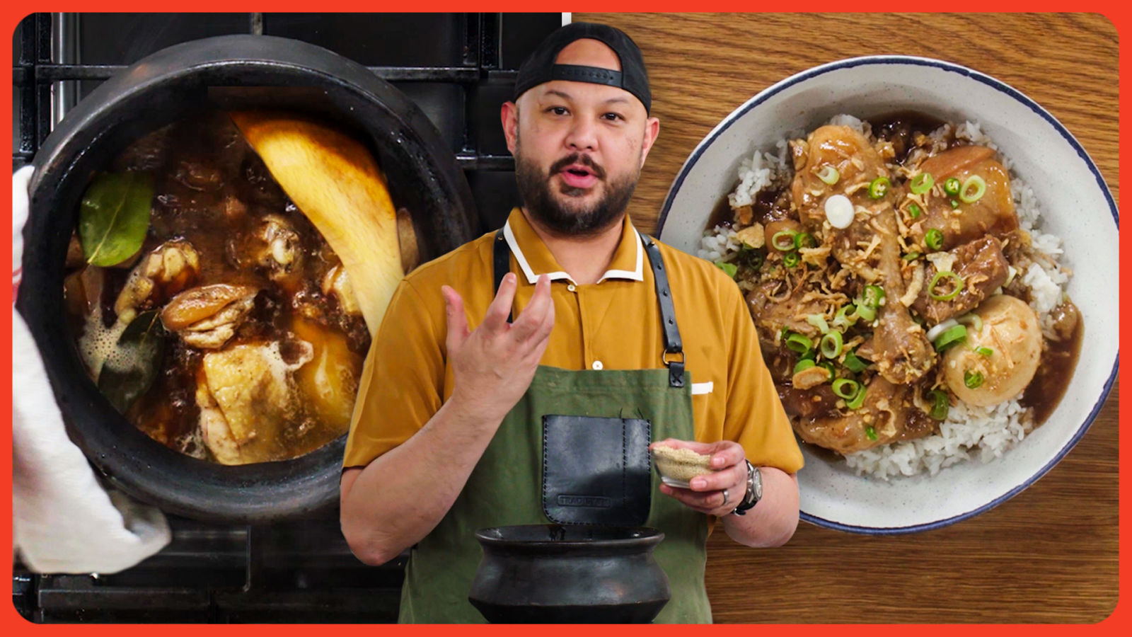 How A Filipino Chef Makes Chicken & Pork Belly Adobo