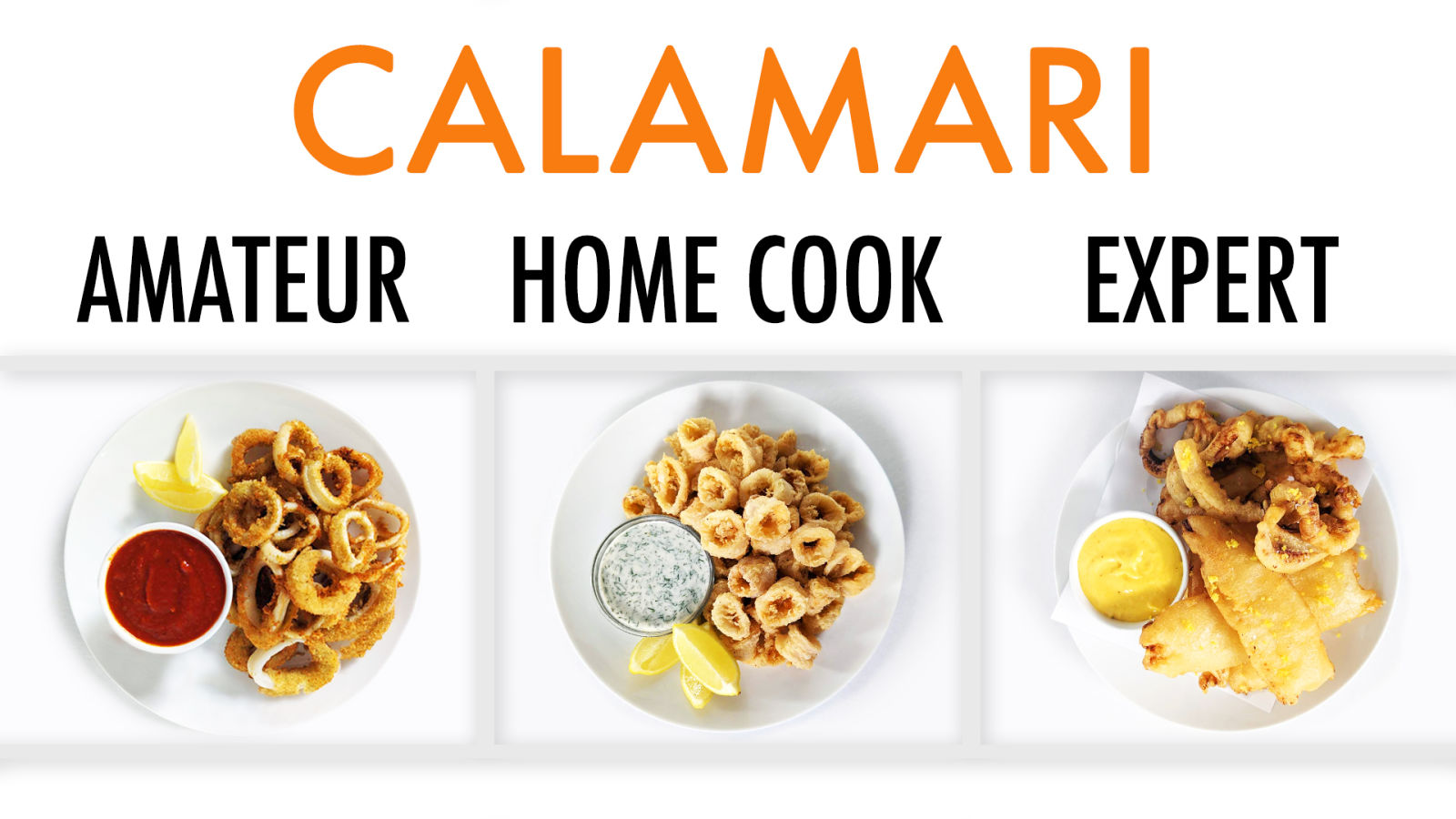 4 Levels of Calamari: Amateur to Food Scientist