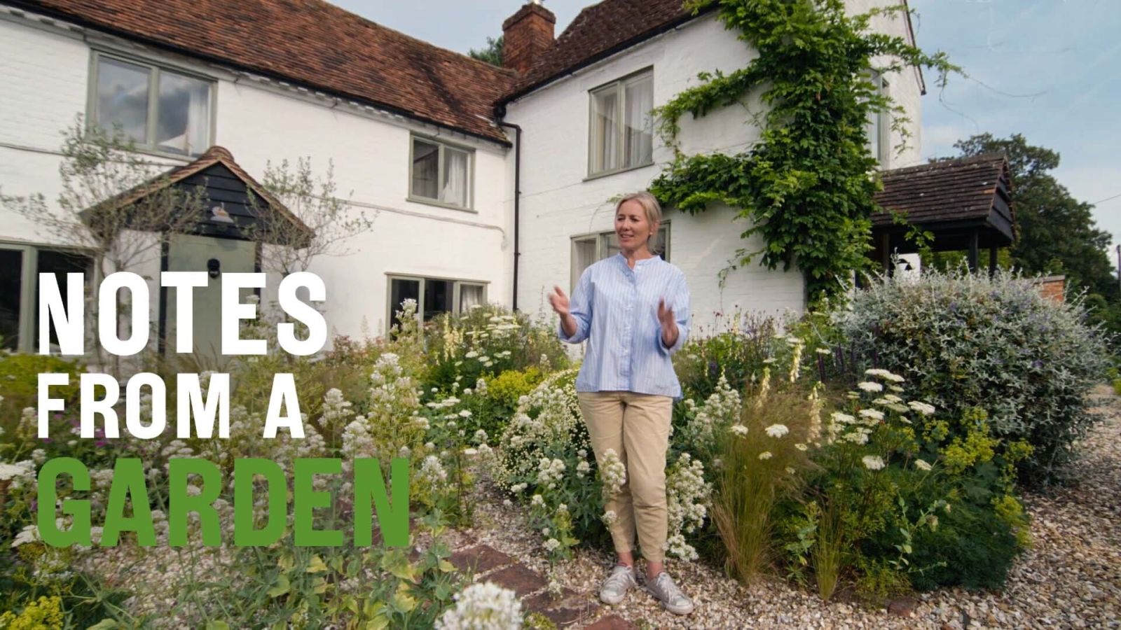 Clare Foster's thriving traditional English garden