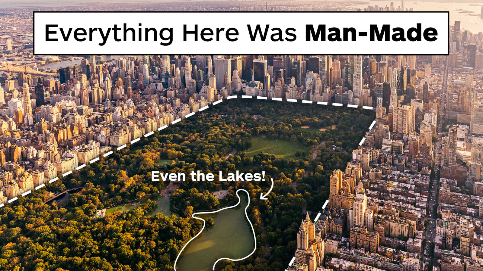 How Central Park Was Created Entirely By Design and Not By Nature