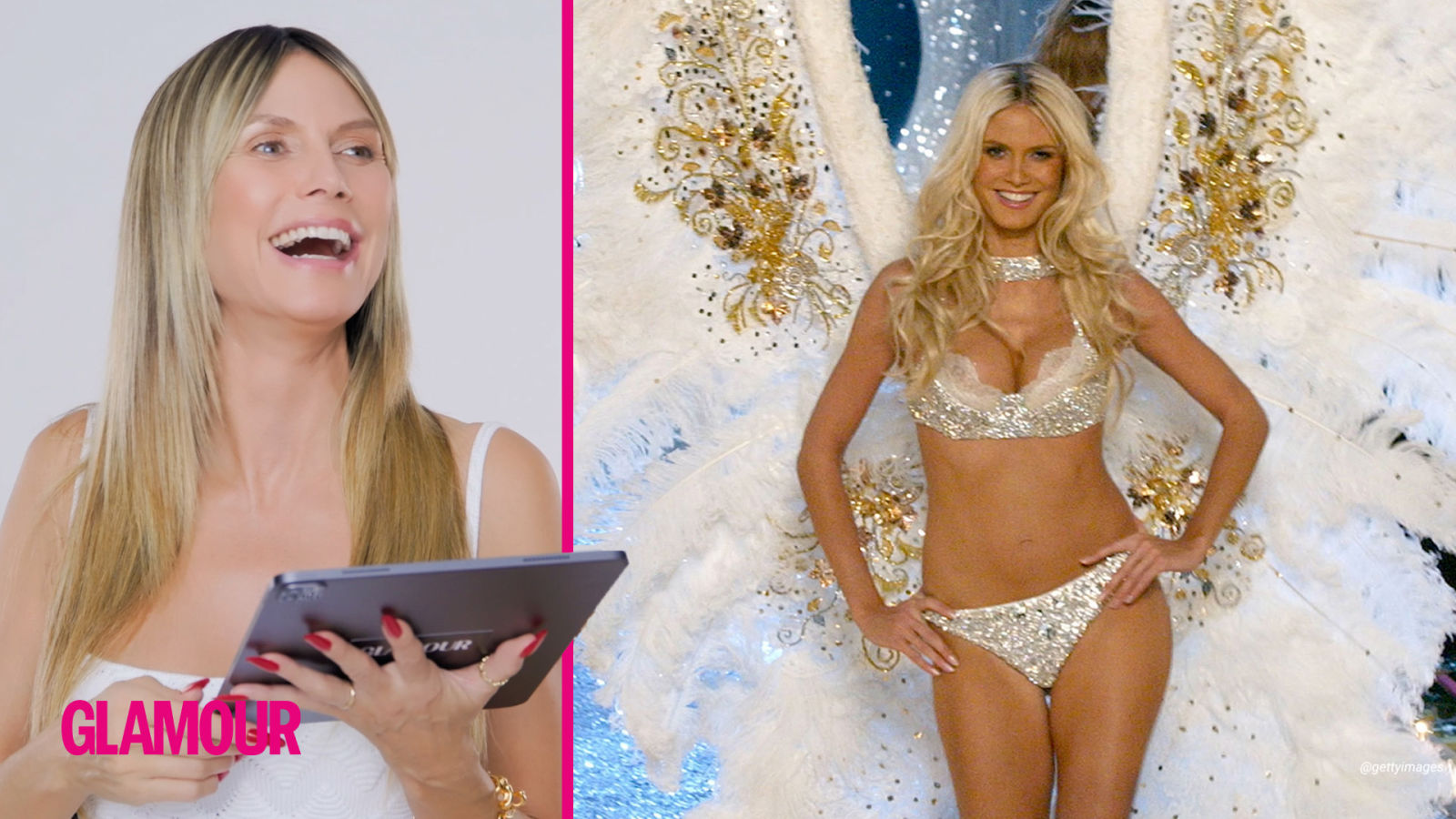 Heidi Klum reagiert auf ihre besten Fashion- und Beauty-Looks | Style-Tagebuch | GLAMOUR Germany