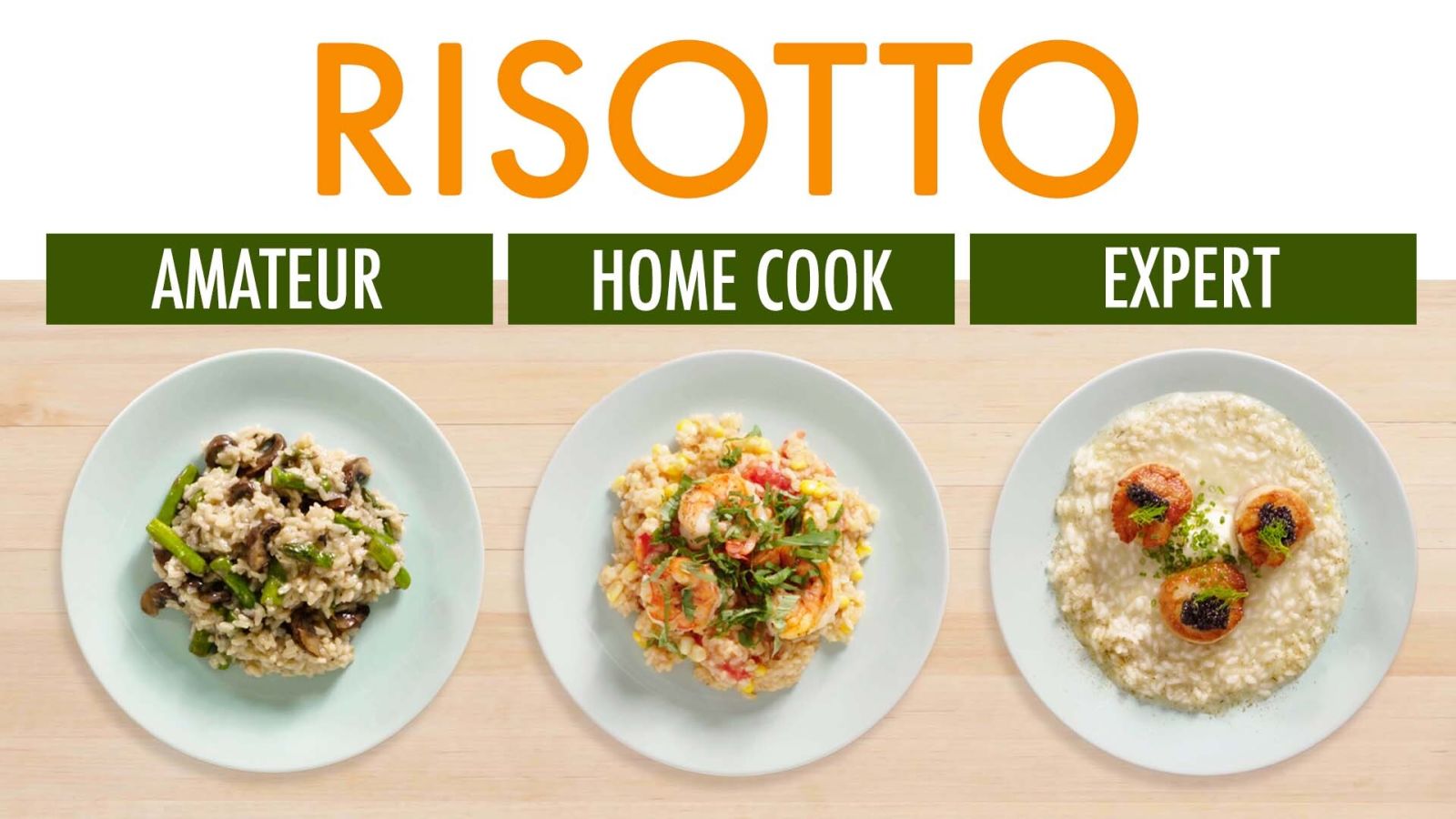 4 Levels of Risotto: Amateur to Food Scientist