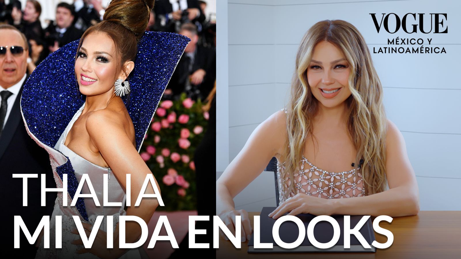 Thalia revela la historia detrás de todos los vestidos que ha llevado a la MET Gala