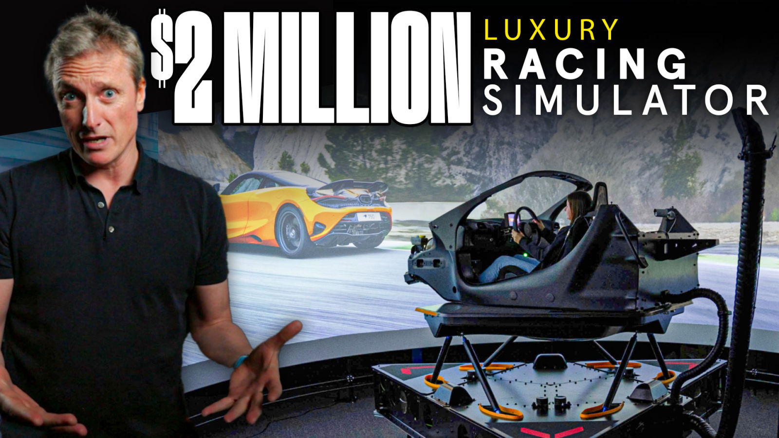 $2M vs. $63,000: Luxury Racing Simulators