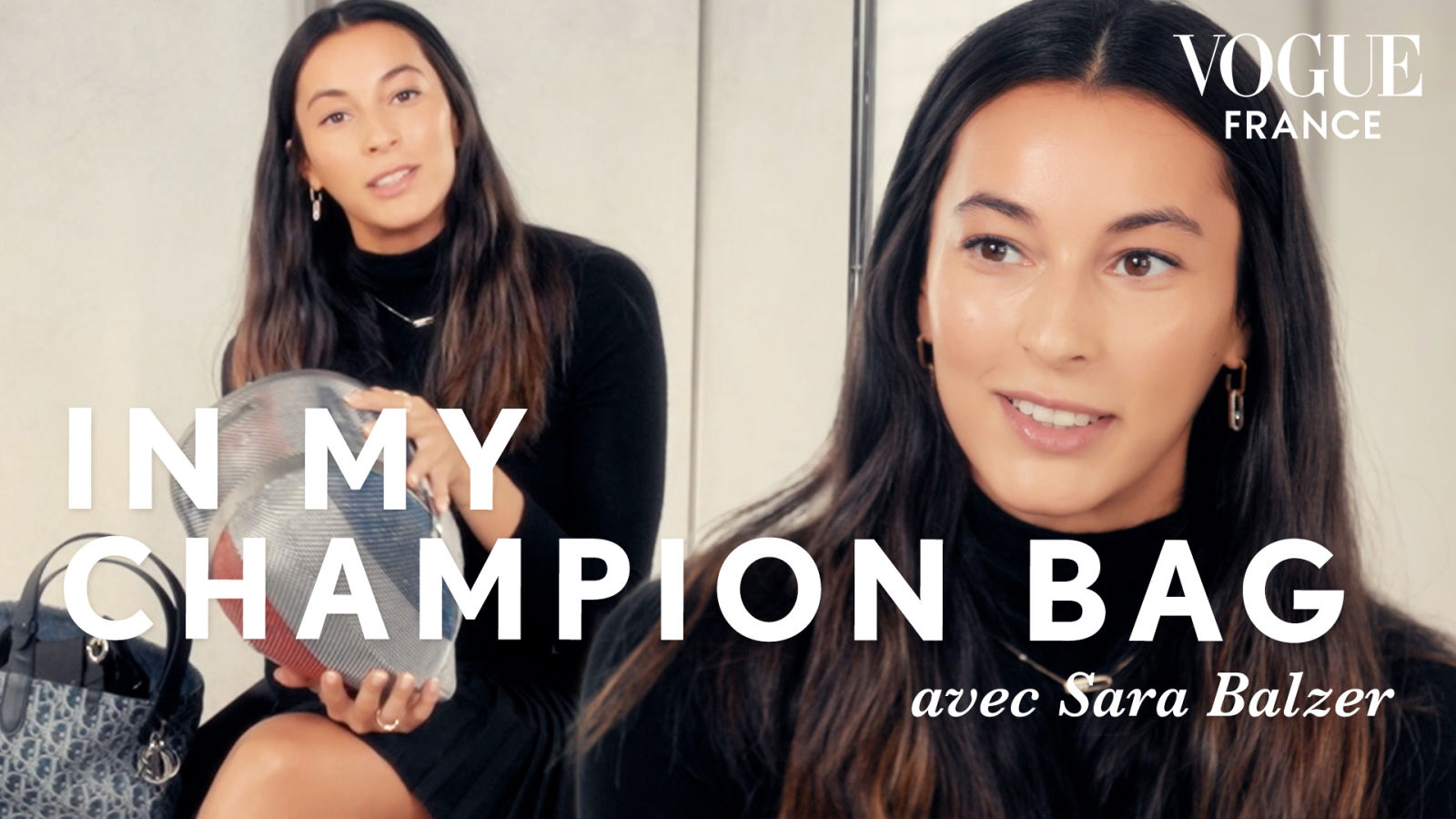 Sara Balzer révèle le contenu de son sac avant les JO 2024