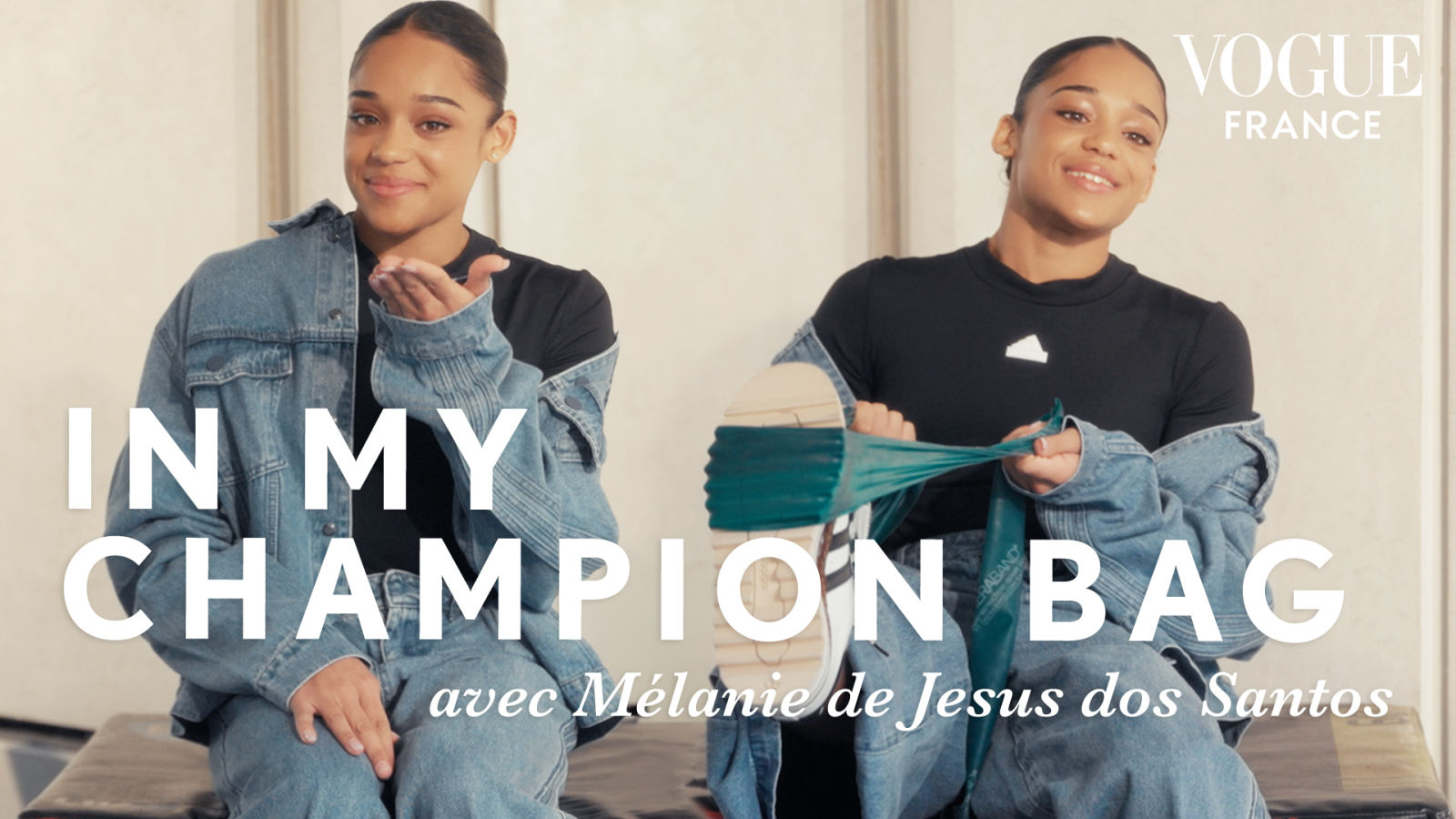 Mélanie De Jesus Dos Santos nous dévoile le contenu de son sac pour les JO 2024