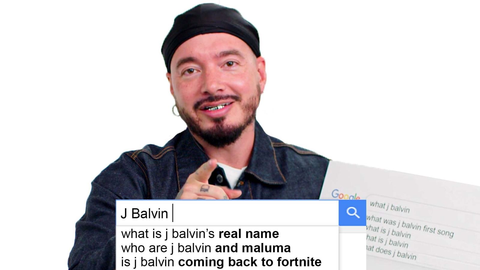 J Balvin Answers The Web's Most Searched Questions