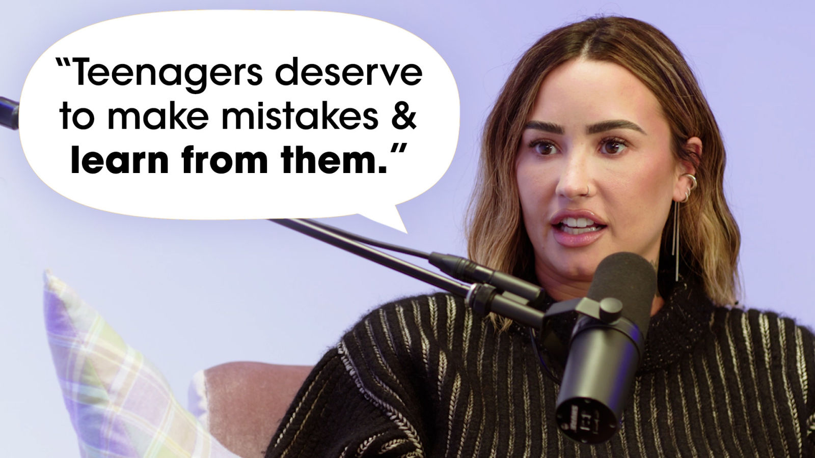Demi Lovato Opens Up About Child Stardom, Mental Health & Resilience