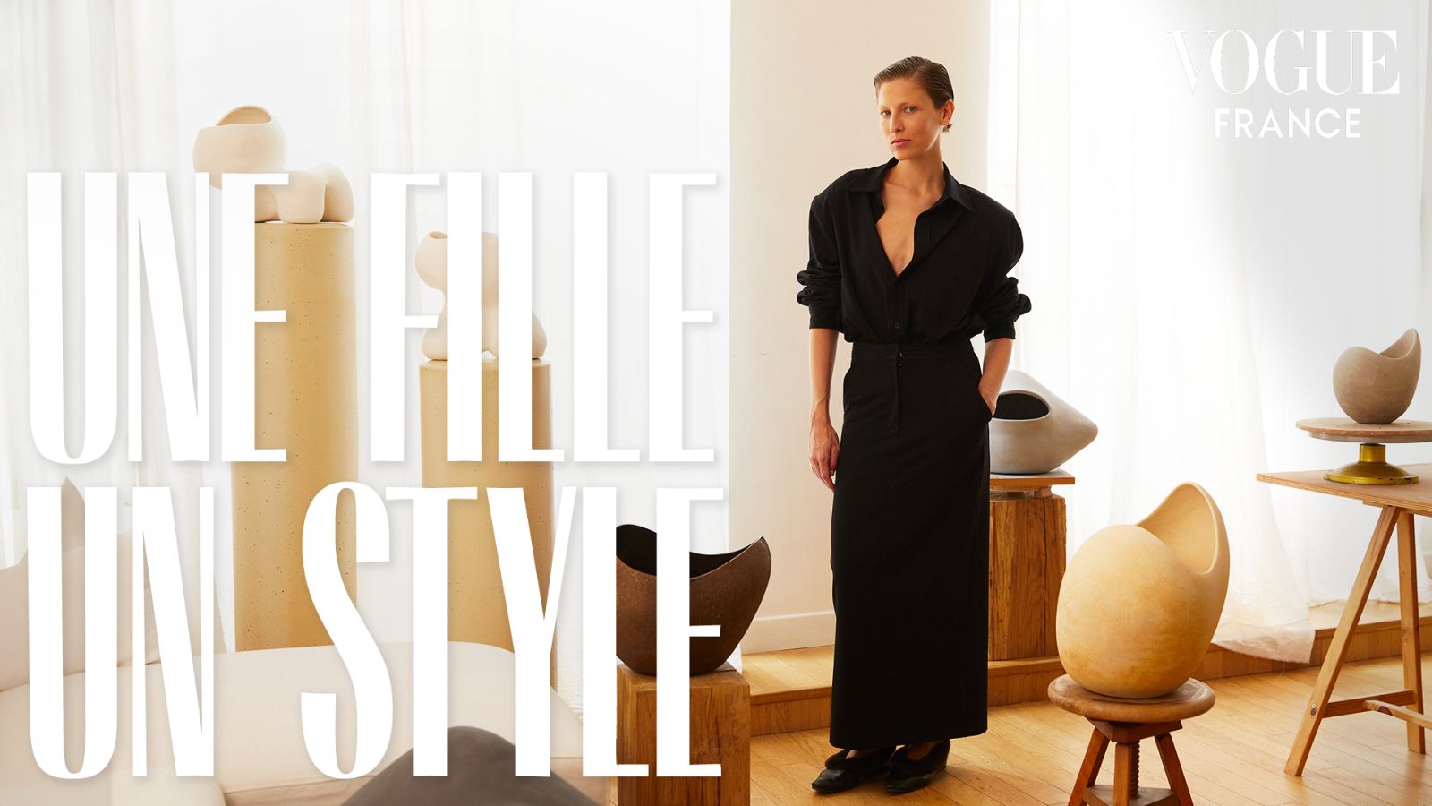 Une Fille, Un Style : Dans l'appartement et l'atelier de la sculptrice Katharina Kaminski à Paris