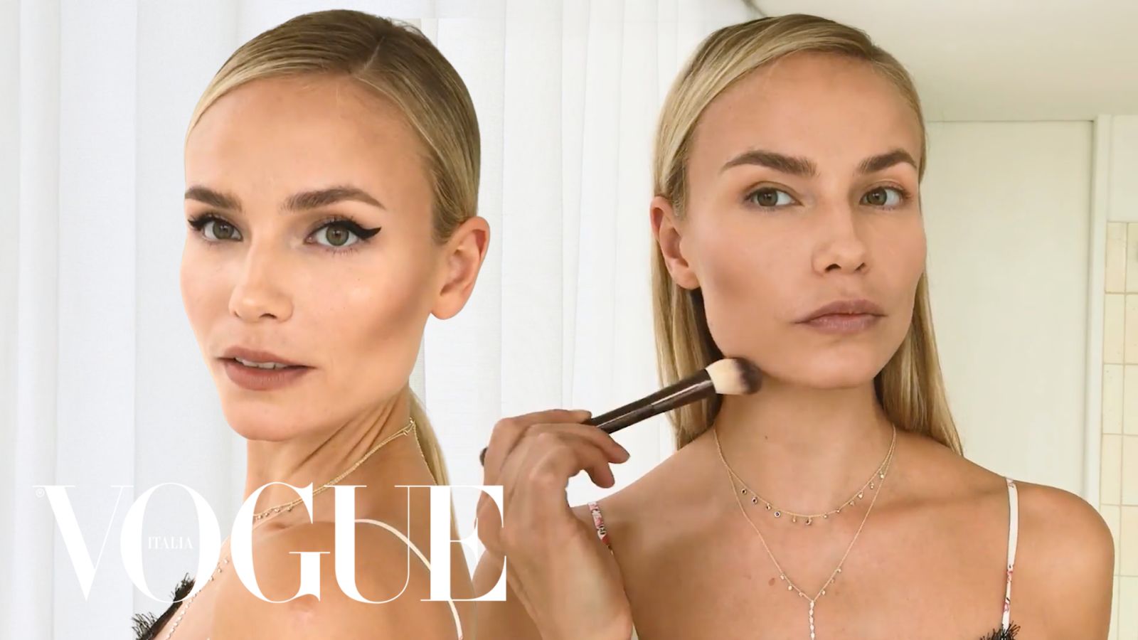 Natasha Poly svela i 3 step per un cat eye perfetto