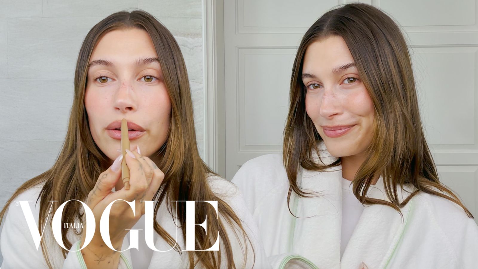 Hailey Bieber svela i segreti del suo effortless look