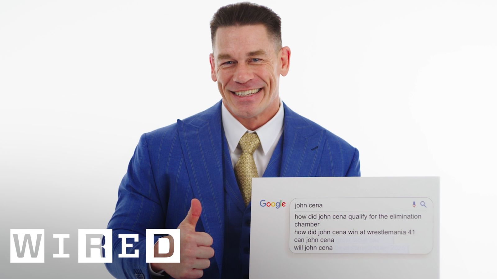 John Cena Answers The Web's Most Searched Questions
