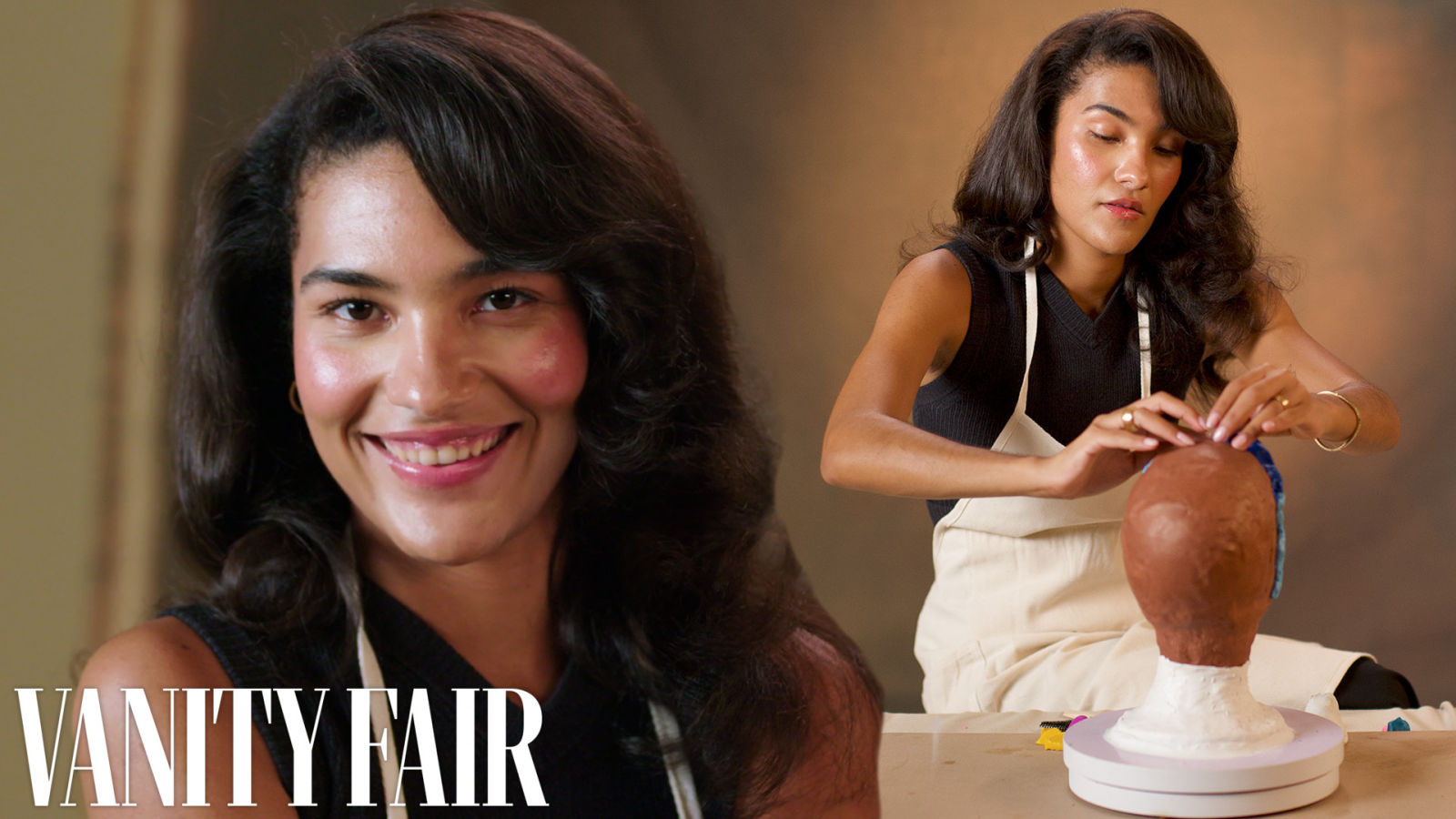 Olivia Dean Creates a Sculpture of Herself