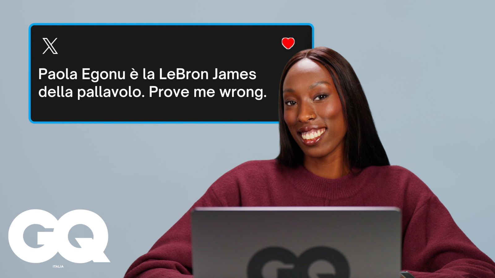 Paola Egonu risponde alle domande dei suoi fans, online!