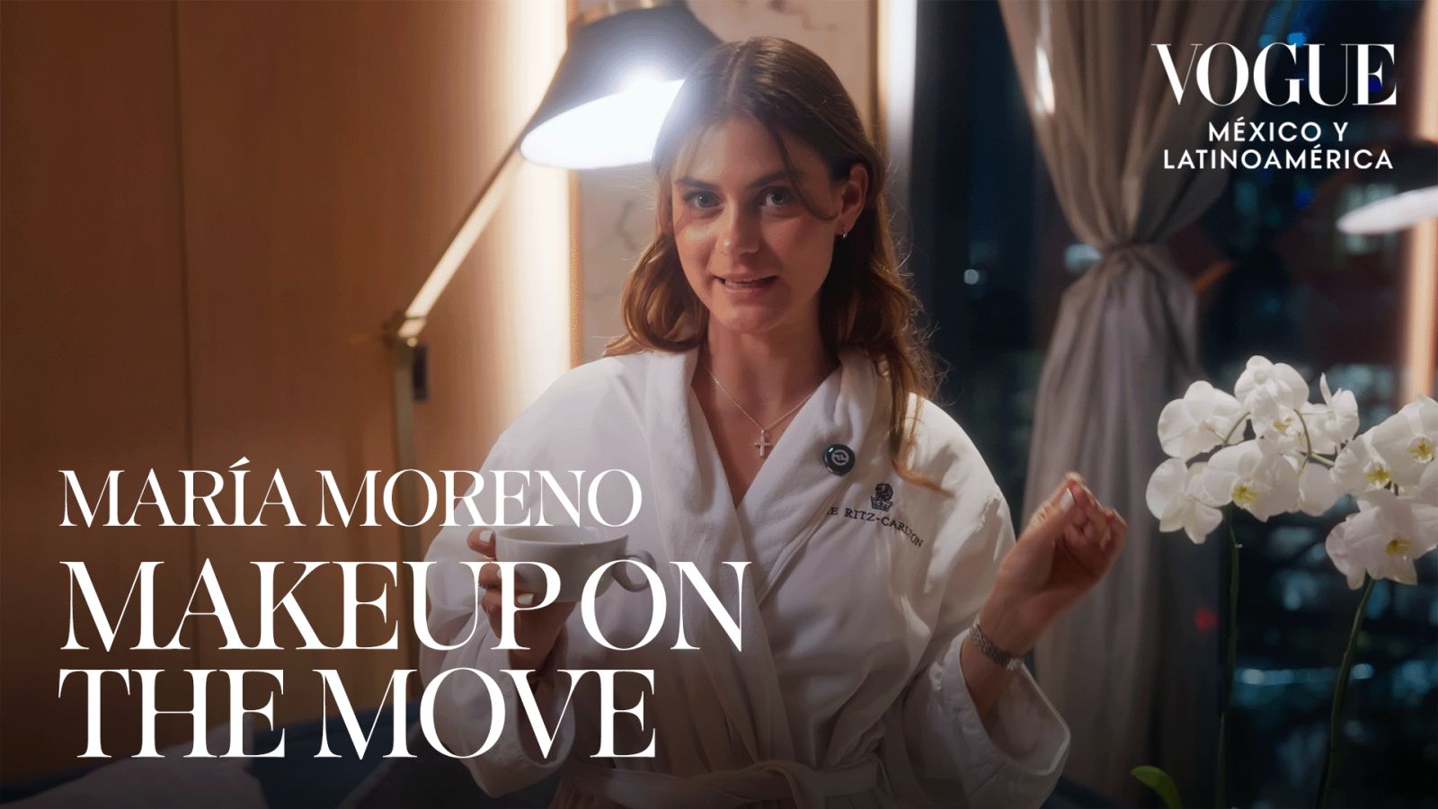 María Moreno: así se preparó rumbo a la fiesta más esperada del automovilismo | Make up on the move