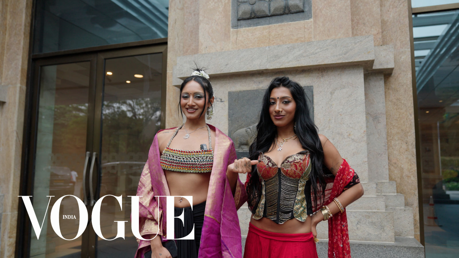 On the Road with Rhea Raj & Lara Raj of KATSEYE in Chennai l Vogue India