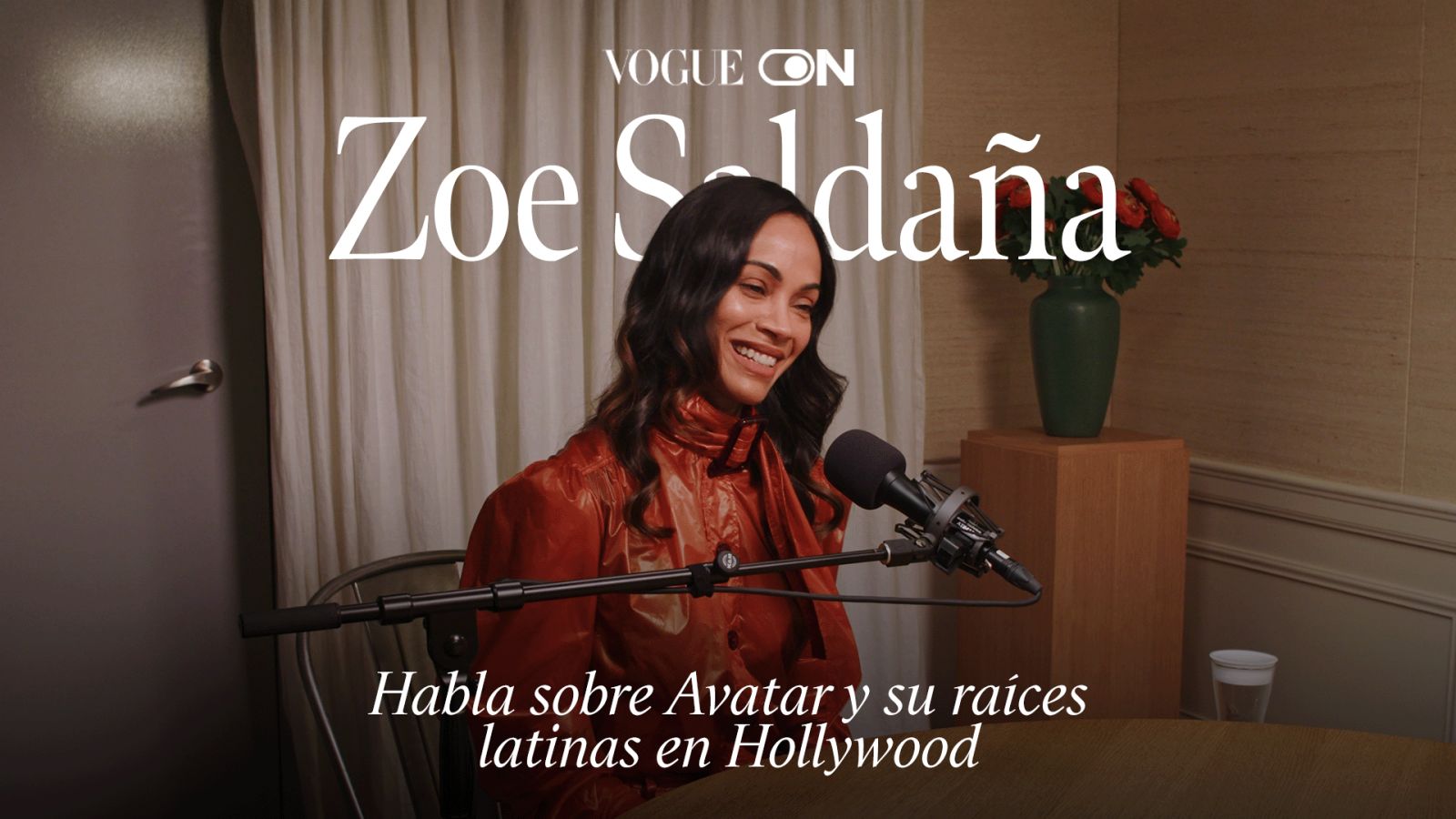 Zoe Saldaña habla sobre Avatar y sus raíces latinas en Hollywood