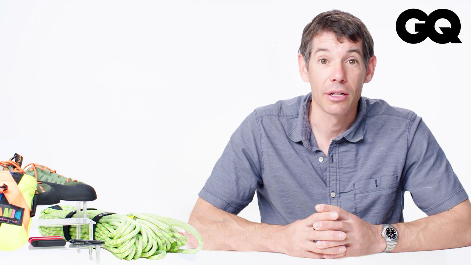 徒手攀岩傳奇 Alex Honnold 親自解答！攀岩 vs 抱石差在哪？曾經遇到靈獸引路？大神級的訓練心法大公開｜名人專業問答｜GQ Taiwan