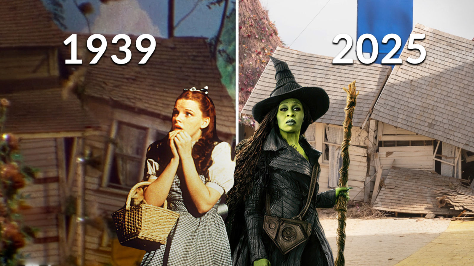 Cómo Wicked 2 reconstruyó Oz: desde el camino de baldosas amarillas a la casa de Dorothy